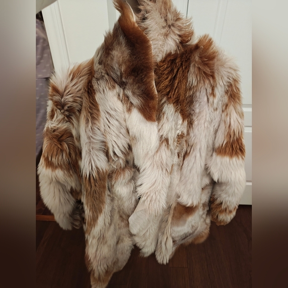 Brand New Giorgio Brato Real Shearling Reversible Leather Jacket Size IT40 - Picture 12 of 13